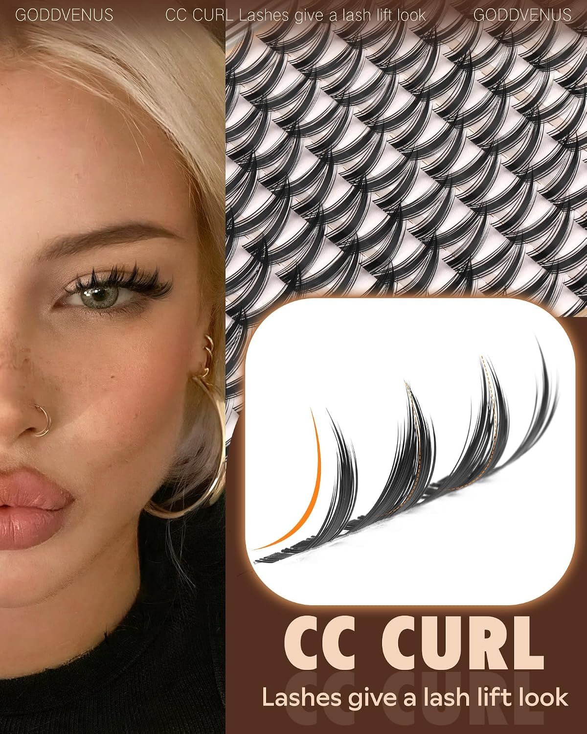 Wispy Bunny Manga Lash Clusters - Natural DIY Eyelash Extensions for a Dolly Anime Look
